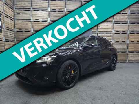 Audi e-tron 55 quattro S edition 95 kWh 2x S-Line Black Edition Camera Navi 21"LM 95.4% SOH
