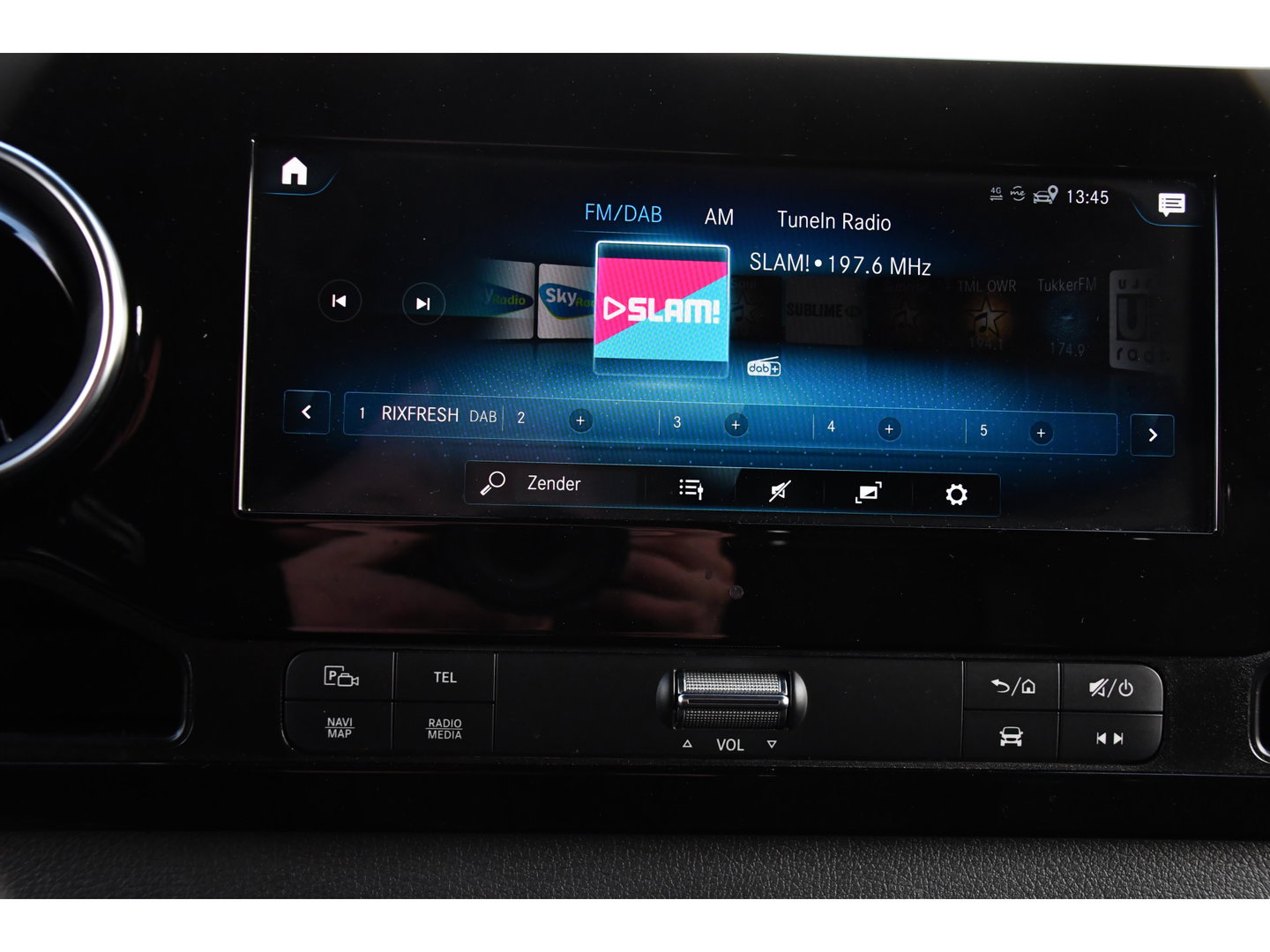Mercedes-Benz Sprinter 317 1.9 CDI L2H2 Black Edition RWD Cruise, Camera,10.5'' Multimedia, Carplay, LED, Standkachel, Multimedia, 170pk, Automaat, UNIEK!