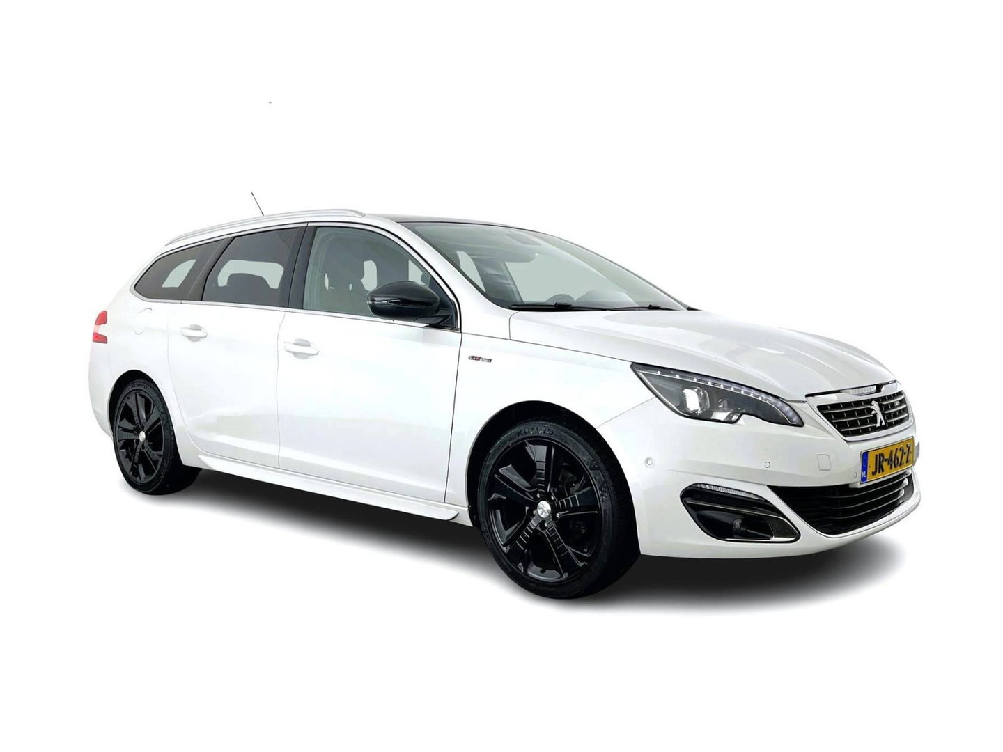 Peugeot 308 SW 1.2 PureTech GT-line Aut. *PANO | LEATHER-MICROFIBRE | FULL-LED | DENON-AUDIO | BLIND-SPOT | SPORT-SEATS | NAVI-FULLMAP | KEYLESS | DAB | SHIFT-PADDLES | LANE-ASSIST | CAMERA | ECC | CARPLAY | PDC | 18''ALU | TOW