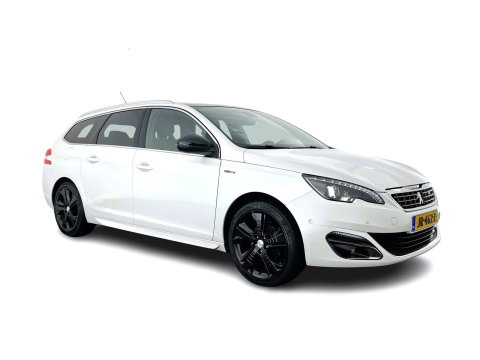 Peugeot 308 SW 1.2 PureTech GT-line Aut. *PANO | LEATHER-MICROFIBRE | FULL-LED | DENON-AUDIO | BLIND-SPOT | SPORT-SEATS | NAVI-FULLMAP | KEYLESS | DAB | SHIFT-PADDLES | LANE-ASSIST | CAMERA | ECC | CARPLAY | PDC | 18''ALU | TOW