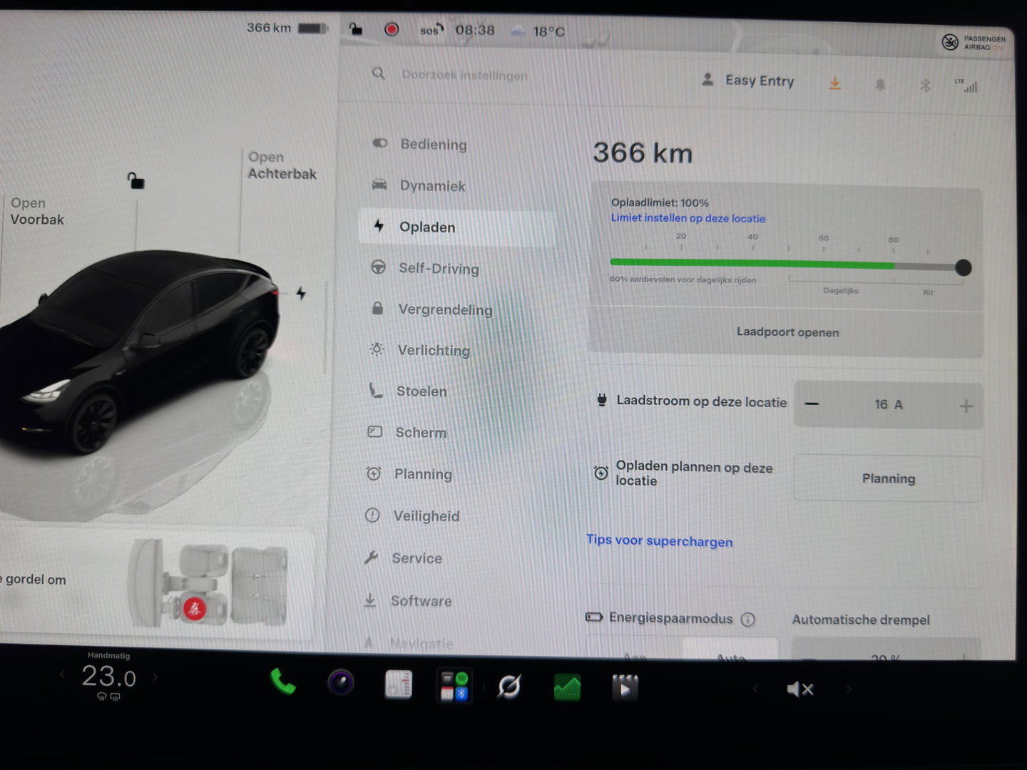 Tesla Model Y Long Range AWD 75 kWh (3-Fase-11kW) {SoH-87%} (INCL-BTW) Aut. *HEATPUMP | PANO | AUTOPILOT | LEATHER | NAVI-FULLMAP | MATRIX-LED | KEYLESS | DIGI-COCKPIT | DAB+ | HEATED-COMFORTSEATS | PRIVACYGLASS | TOPVIEW | 20''ALU*