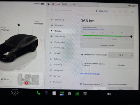 Tesla Model Y Long Range AWD 75 kWh (3-Fase-11kW) {SoH-87%} (INCL-BTW) Aut. *HEATPUMP | PANO | AUTOPILOT | LEATHER | NAVI-FULLMAP | MATRIX-LED | KEYLESS | DIGI-COCKPIT | DAB+ | HEATED-COMFORTSEATS | PRIVACYGLASS | TOPVIEW | 20''ALU*