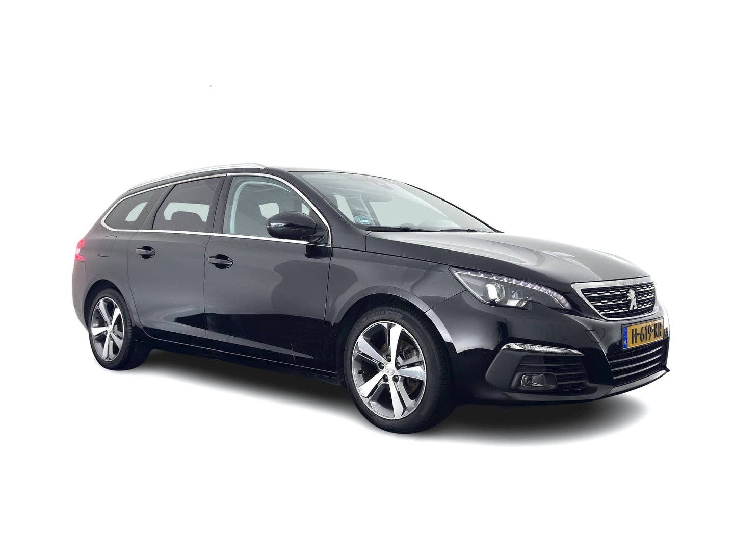 Peugeot 308 SW 1.5 BlueHDi Blue Lease Premium (INCL.BTW) *PANO | LEATHER-MICROFIBRE | FULL-LED | DENON-AUDIO | BLIND-SPOT | SPORT-SEATS | NAVI-FULLMAP | KEYLESS | DAB | LANE-ASSIST | CAMERA | ECC | CARPLAY | PDC | 17''ALU*