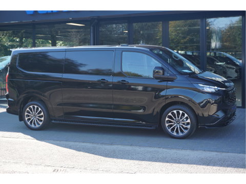 Ford E-Transit Custom 340L 218PK 71KWH AWD JWR Edition AUT BPM VRIJ!! Apple CP, 19" LM, LED, Trekhaak, 2x Schuifdeur!! NR. ECJWR1