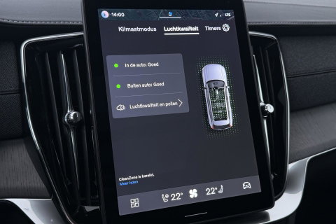 Volvo XC90 T8 Ultra Dark | Luchtvering | Bowers&Wilkins | 22 Inch | Panoramadak | Trekhaak | 360° Camera | Head-Up
