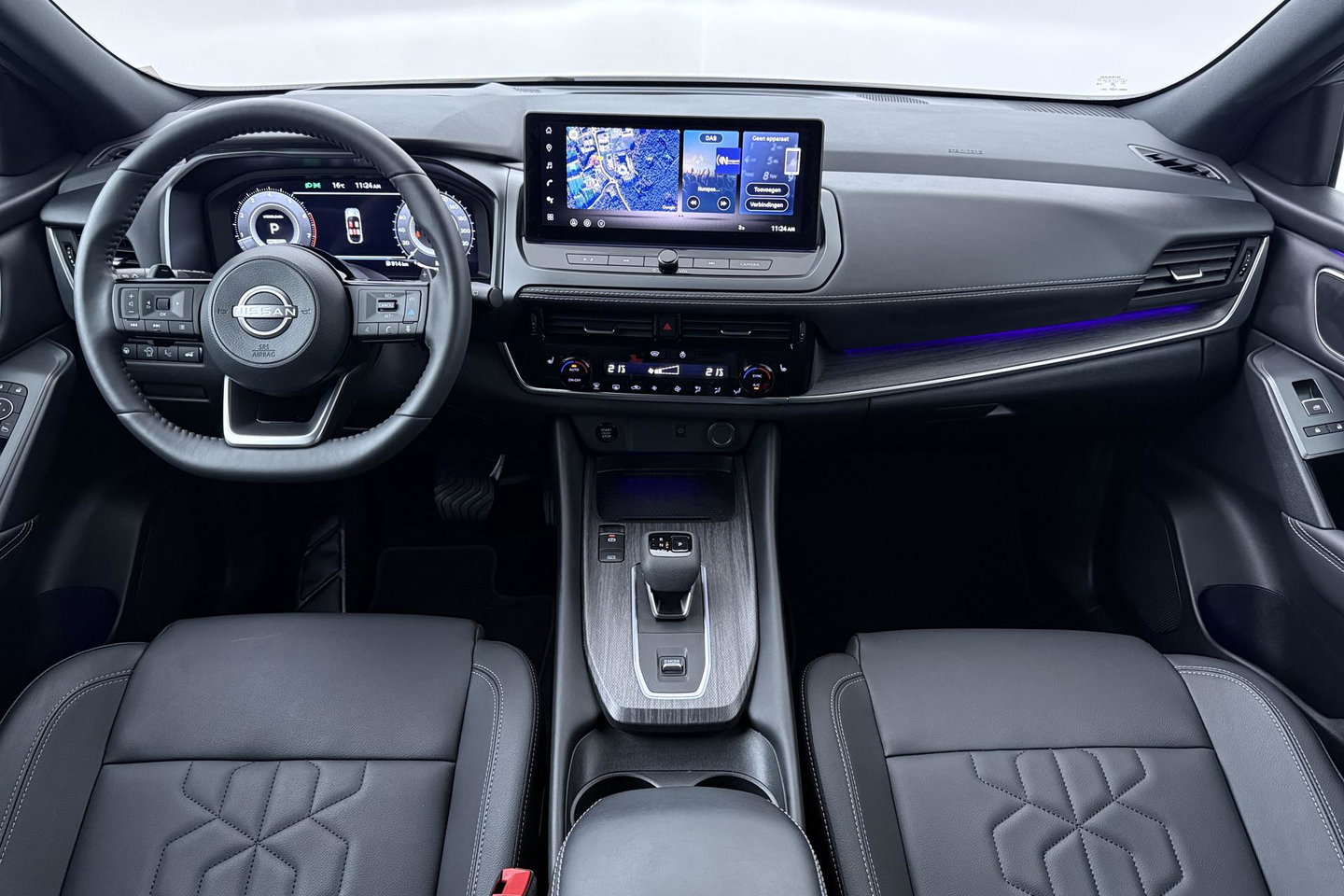 Nissan QASHQAI 1.3 MHEV Xtronic Tekna | ACC | 360° Camera | Head-Up | Stoel+Stuurverwarming | Dodehoek | 19 Inch