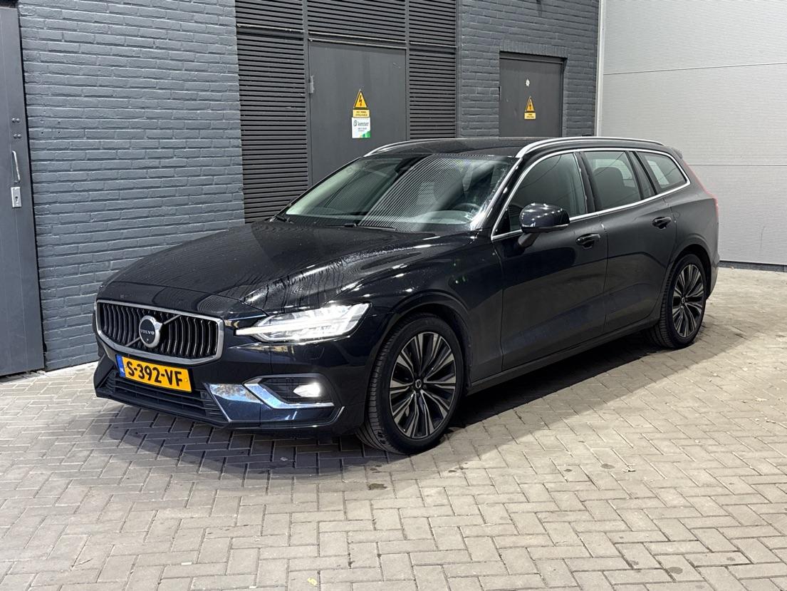Volvo V60 B4 Plus Bright | ACC | Harman/Kardon | Trekhaak | 360° Camera | Stoel+Stuurverwarming | Keyless | Leder | 18 Inch