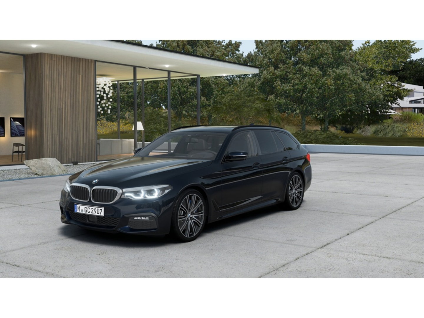 BMW 5 Serie Touring 540i xD 341PK High Ex. M-Individual / Laser / 360° / *NAP*