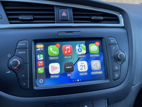 Kia cee'd Sportswagon 1.6 GDI ComfortPlusLine Navigator | Origineel Nederlands | Apple Carplay | Trekhaak | Cruise Control | Navigatie | Lichtmetaal |