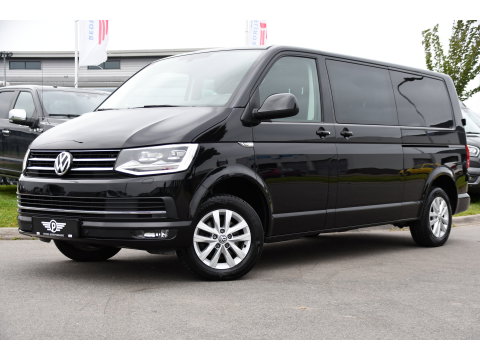 Volkswagen Transporter 2.0 TDI L2H1 DC Highline Cruise, Carplay, LED, Stoelverwarming, Sensoren, Automaat, EURO6, Multimedia, Uniek!