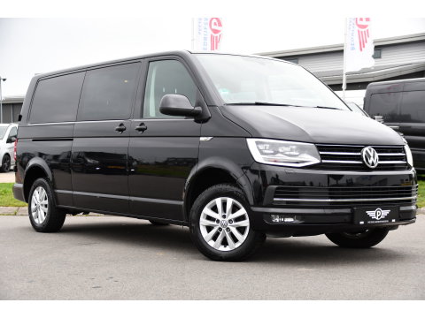 Volkswagen Transporter 2.0 TDI L2H1 DC Highline Cruise, Carplay, LED, Stoelverwarming, Sensoren, Automaat, EURO6, Multimedia, Uniek!