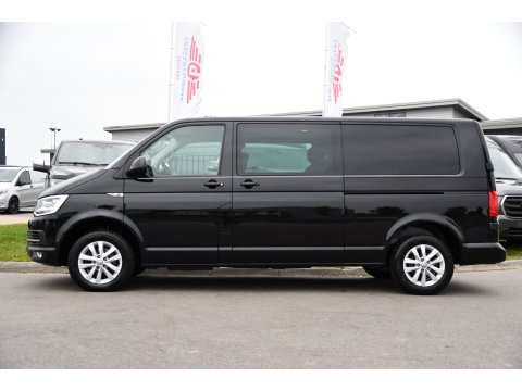 Volkswagen Transporter 2.0 TDI L2H1 DC Highline Cruise, Carplay, LED, Stoelverwarming, Sensoren, Automaat, EURO6, Multimedia, Uniek!