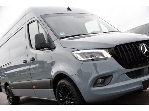 Mercedes-Benz Sprinter 319 1.9 CDI L2H2 RWD PB Edition Full Options! Luchtvering, Cruise, 360 Camera, Stoelverwarming, Clima, LED, Standkachel, Voorruit verwarming, 190pk, Automaat, Uniek!