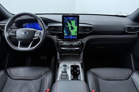 Ford Explorer 3.0 V6 ST-Line | 7 persoons | B&O | Panoramadak | 360° Camera | Trekhaak | BLIS | Stoelventilatie | 20 Inch