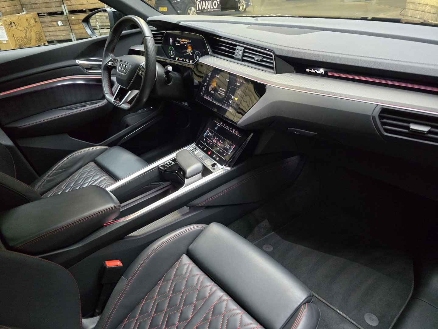 Audi Q8 Sportback e-tron 50 quattro S Edition 95 kWh Pano Leder HUD 360 B&O ACC 21"LM