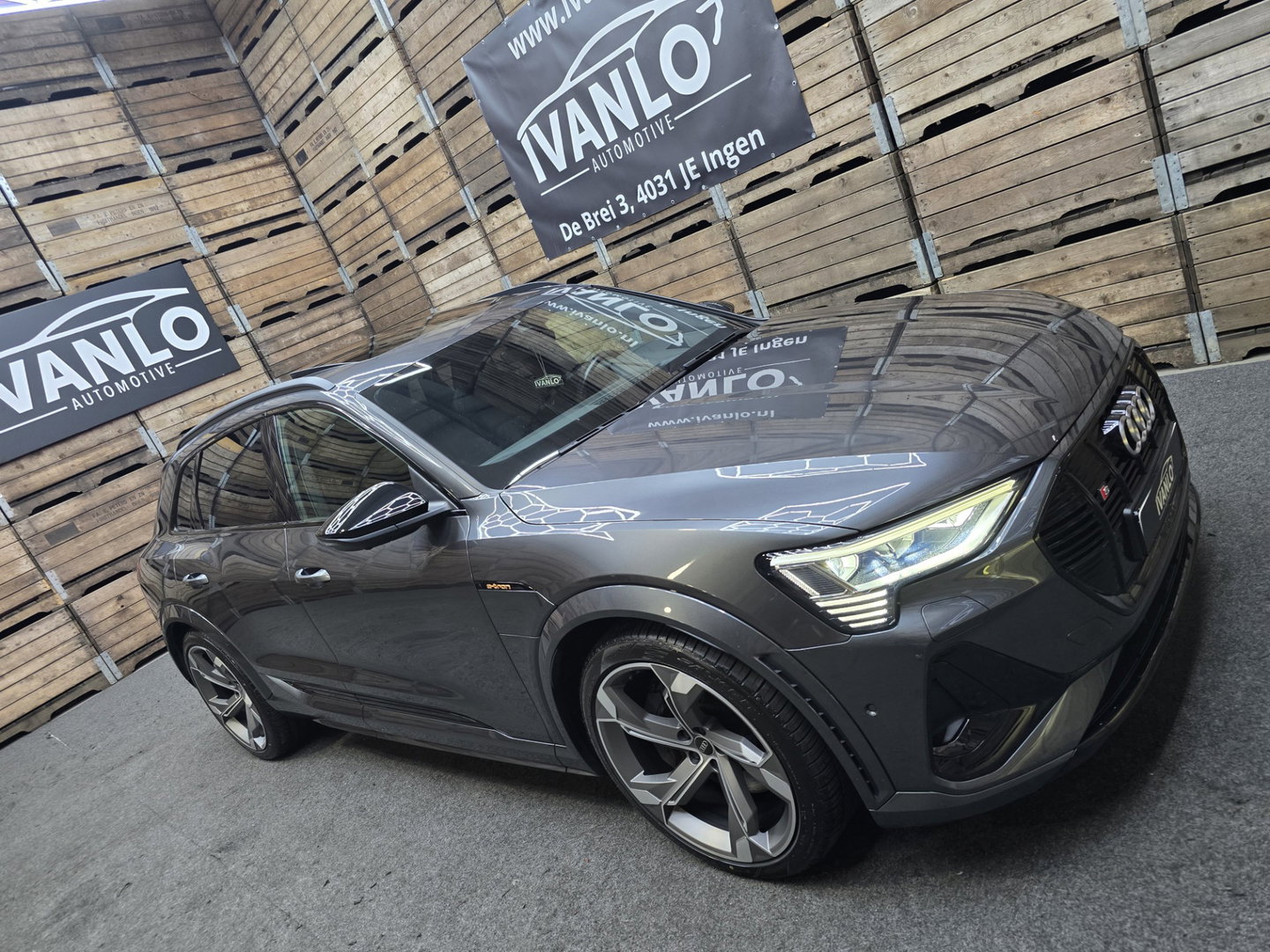 Audi e-tron S quattro 95 kWh 503PK! Pano Leder Softclose 360 HUD Trekhaak B&O ACC 22"LM Keyless entry/ go