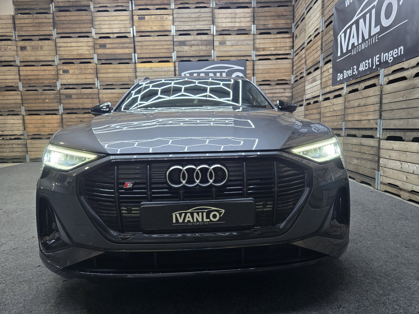 Audi e-tron S quattro 95 kWh 503PK! Pano Leder Softclose 360 HUD Trekhaak B&O ACC 22"LM Keyless entry/ go