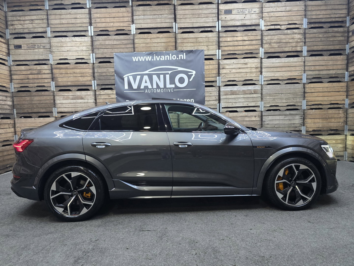 Audi e-tron Sportback S quattro 503PK! S edition 95 kWh Pano ACC Trekhaak 360 BlackPack Keyless 21"LM