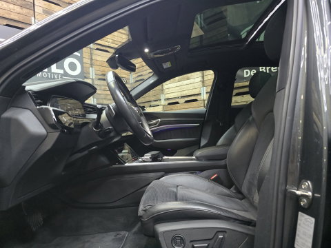 Audi e-tron Sportback S quattro 503PK! S edition 95 kWh Pano ACC Trekhaak 360 BlackPack Keyless 21"LM