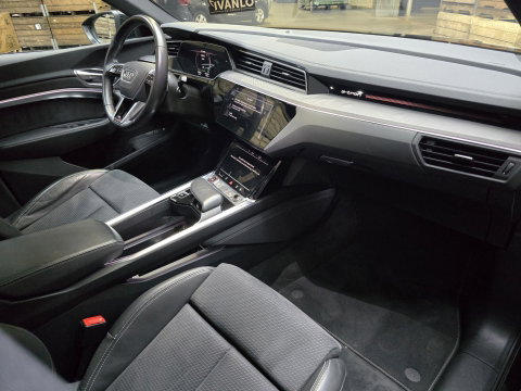 Audi e-tron Sportback S quattro 503PK! S edition 95 kWh Pano ACC Trekhaak 360 BlackPack Keyless 21"LM