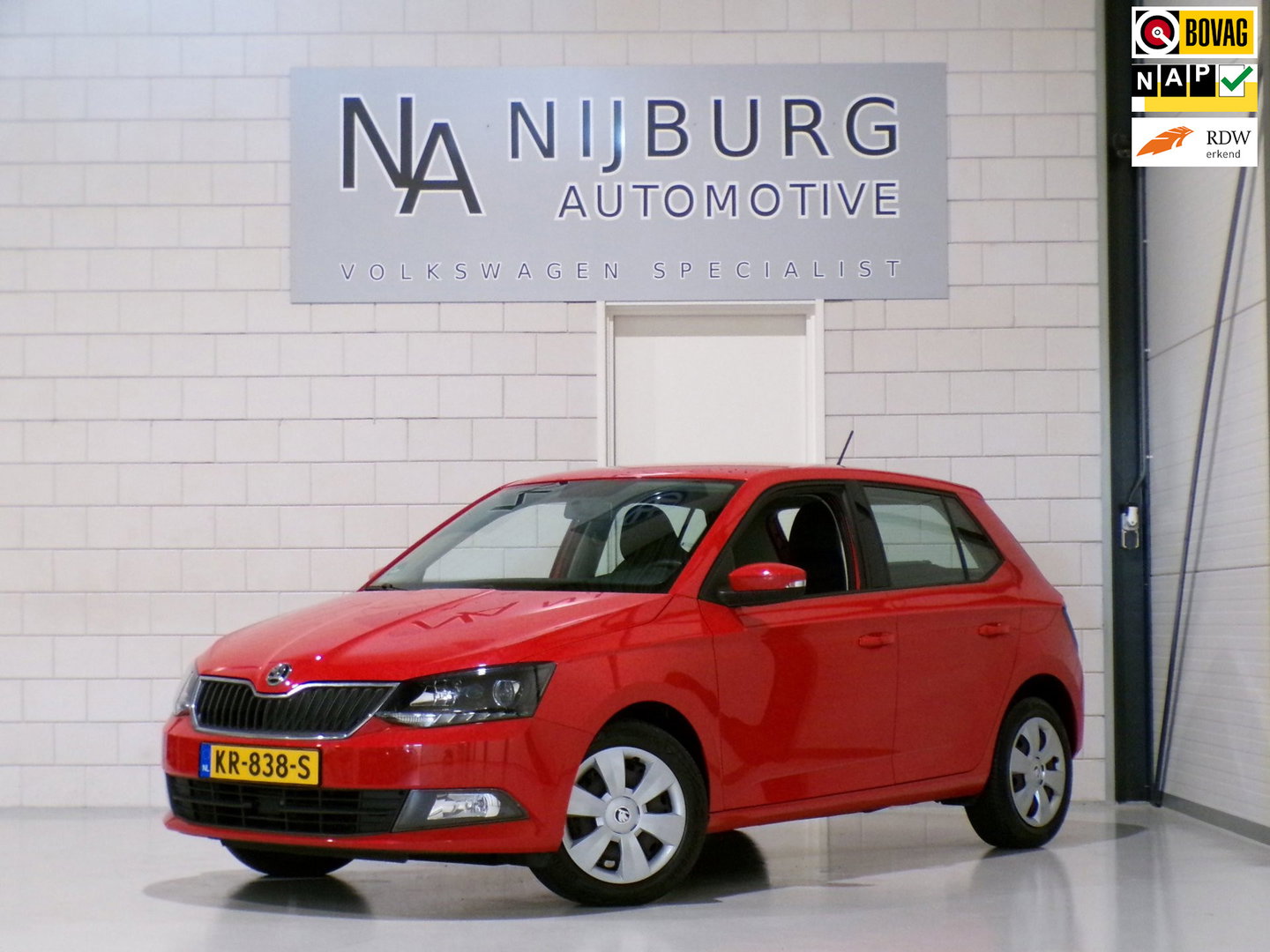 Škoda Fabia 1.2 TSI Ambition "Origineel NL!" Automaat! 1e eigenaar! Bluetooth Cruise-control Sportstoelen Dealer-onderhouden