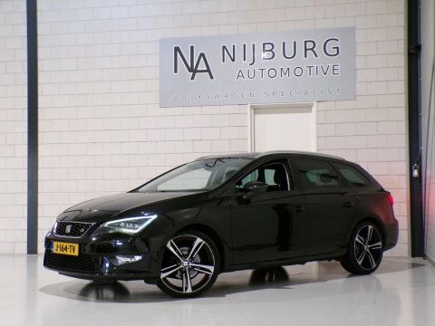 SEAT Leon ST 1.4 EcoTSI FR "Automaat" Apple-Carplay Stoelverwarming Android-Auto Drive-mode 19"Velgen Full-LED Parkeersensoren