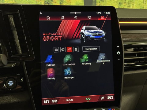 Renault Austral 1.2 E-Tech full hybrid 200 techno esprit Alpine | Panoramadak | Adaptieve Cruise Control |Achteruitrijcamera | Dodehoek Detector | DAB | Sfeerverlichting | Apple Carplay/Android Auto |