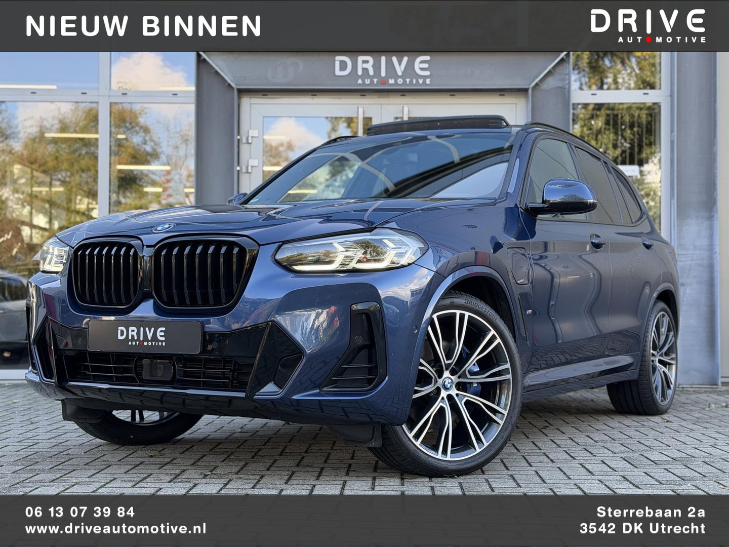 BMW X3 xDrive30e High Ex M-Sport |Pano|ACC|Leer|Trekhaak|21"