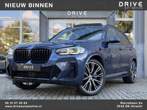BMW X3 xDrive30e High Ex M-Sport |Pano|ACC|Leer|Trekhaak|21"