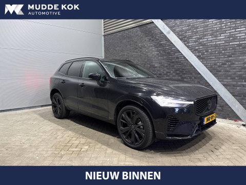 Volvo XC60 T8 Ultra Black Edition | Luchtvering | Bowers&Wilkins | Panoramadak | 360° Camera | Massage+Ventilatie | Head-Up | Trekhaak | BLIS | 21 Inch