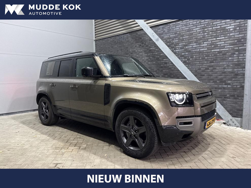 Land Rover Defender 110 P400e X-Dynamic SE | Panoramadak | Trekhaak | Luchtvering | 360° Camera | Meridian | Stoel+Stuurverwarming | BLIS | ACC