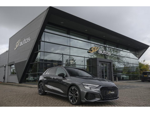 Audi A3 Sportback 35 TFSI 150pk S-line Carplay Virtual cockpit Sportstoelen Matrix 19" LMV S3 Black pack