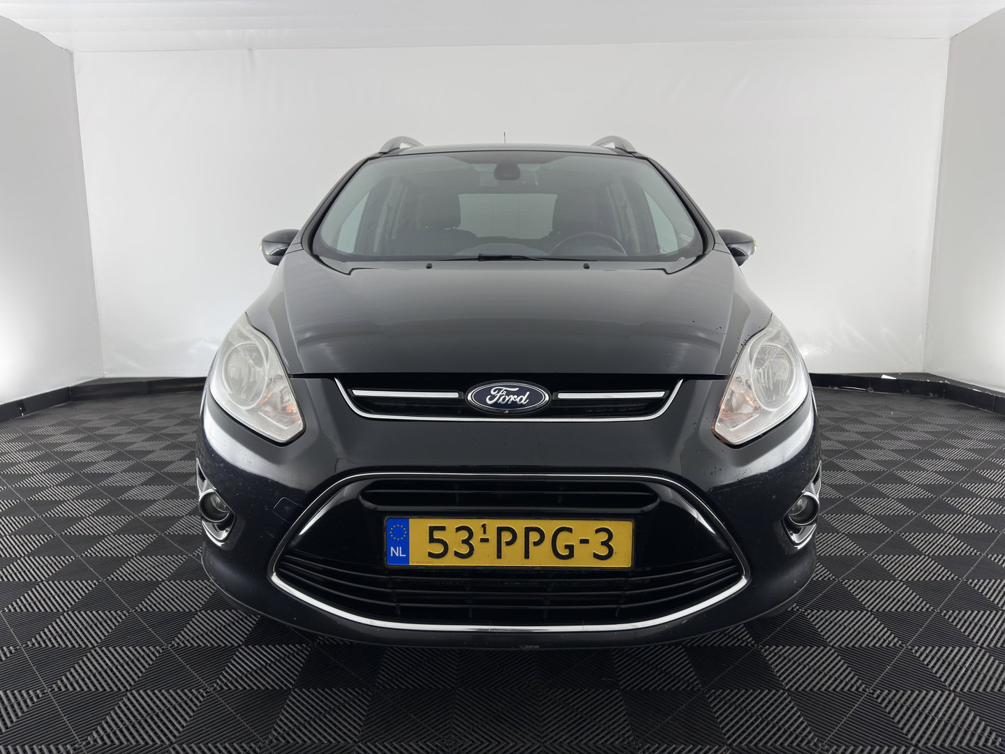 Ford Grand C-Max 2.0 TDCi Titanium Aut. *LEATHER | KEYLESS | HEATED-COMFORTSEATS | PRIVACY-GLASS | ECC | TOWBAR | 17"ALU*