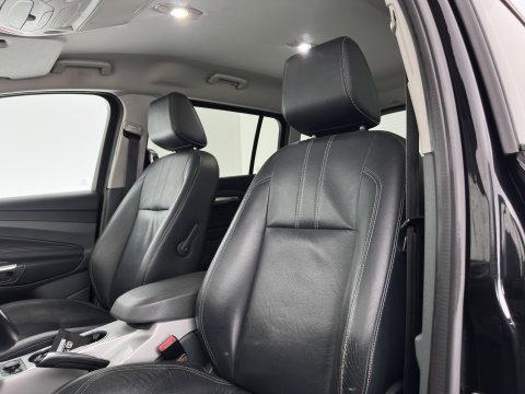 Ford Grand C-Max 2.0 TDCi Titanium Aut. *LEATHER | KEYLESS | HEATED-COMFORTSEATS | PRIVACY-GLASS | ECC | TOWBAR | 17"ALU*