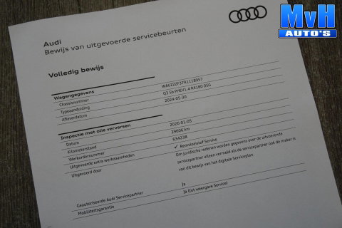 Audi Q3 Sportback 45 TFSI S-Edit PHEV|S-Line|BLACK.OPTIC|CAM|SOH99%