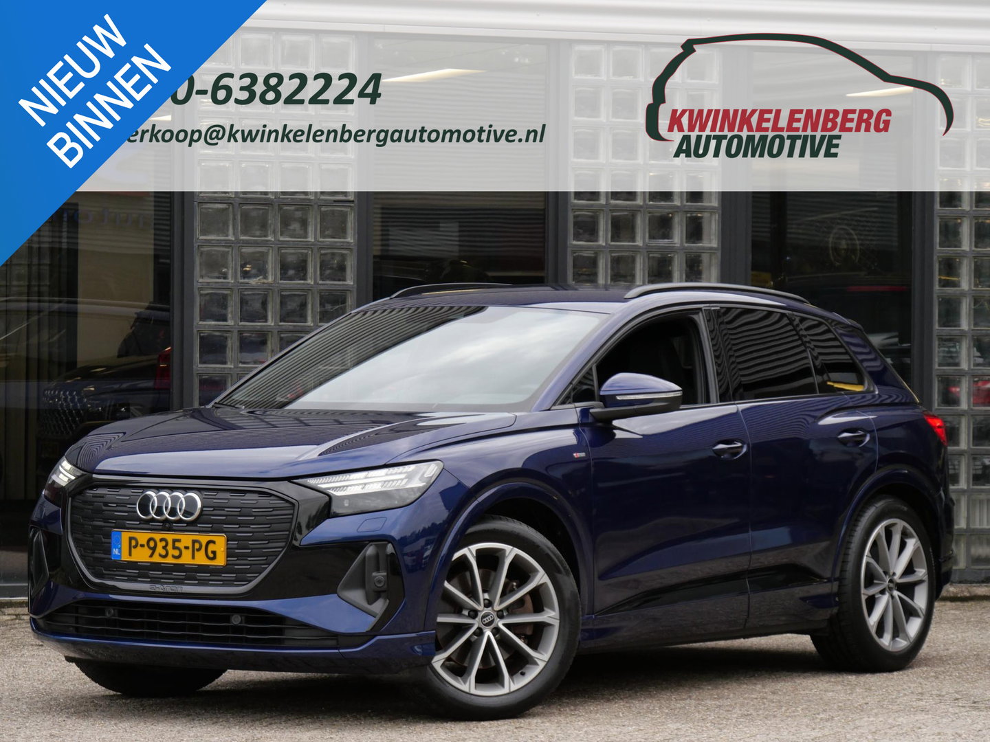 Audi Q4 e-tron 40 S-COMPETITION/ S-LINE/ LEER/ TREKHAAK/ ELEKT. STOEL/ SOH 94%