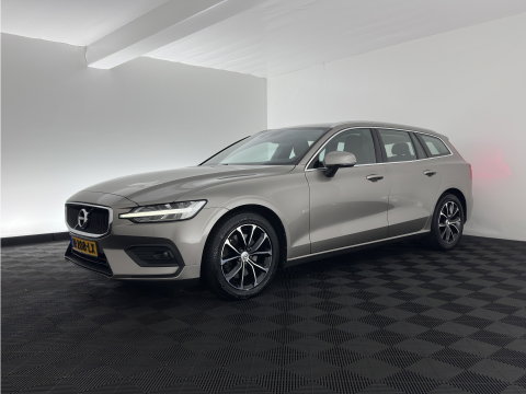 Volvo V60 2.0 D4 Momentum Pro (INCL.BTW) Aut. *LEATHER | FULL-LED | HEATED-COMFORTSEATS | DIGI-COCKPIT | CARPLAY | NAVI-FULLMAP | ECC | PDC | CRUISE | 17''ALU | TOWBAR*