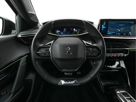 Peugeot e-208 EV GT 350 50 kWh [3-Fase-11kW] *HEATPUMP | FULL-LED | DIGI-COCKPIT | BLINDSPOT | CAMERA | LEATHER-ALCANTARA | AMBIENTLIGHT | NAVI-FULLMAP | LANE-ASSIST | KEYLESS | DAB | CCS-FASTLOADER | HEATED-SPORTSEATS | PRIV