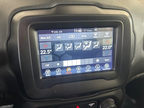 Jeep Renegade 1.3T DDCT Limited | AUTOMAAT | CARPLAY | STOELVERWARMING | ADAPTIVE CRUISE | CLIMATE CONTROL | PARK ASSIST