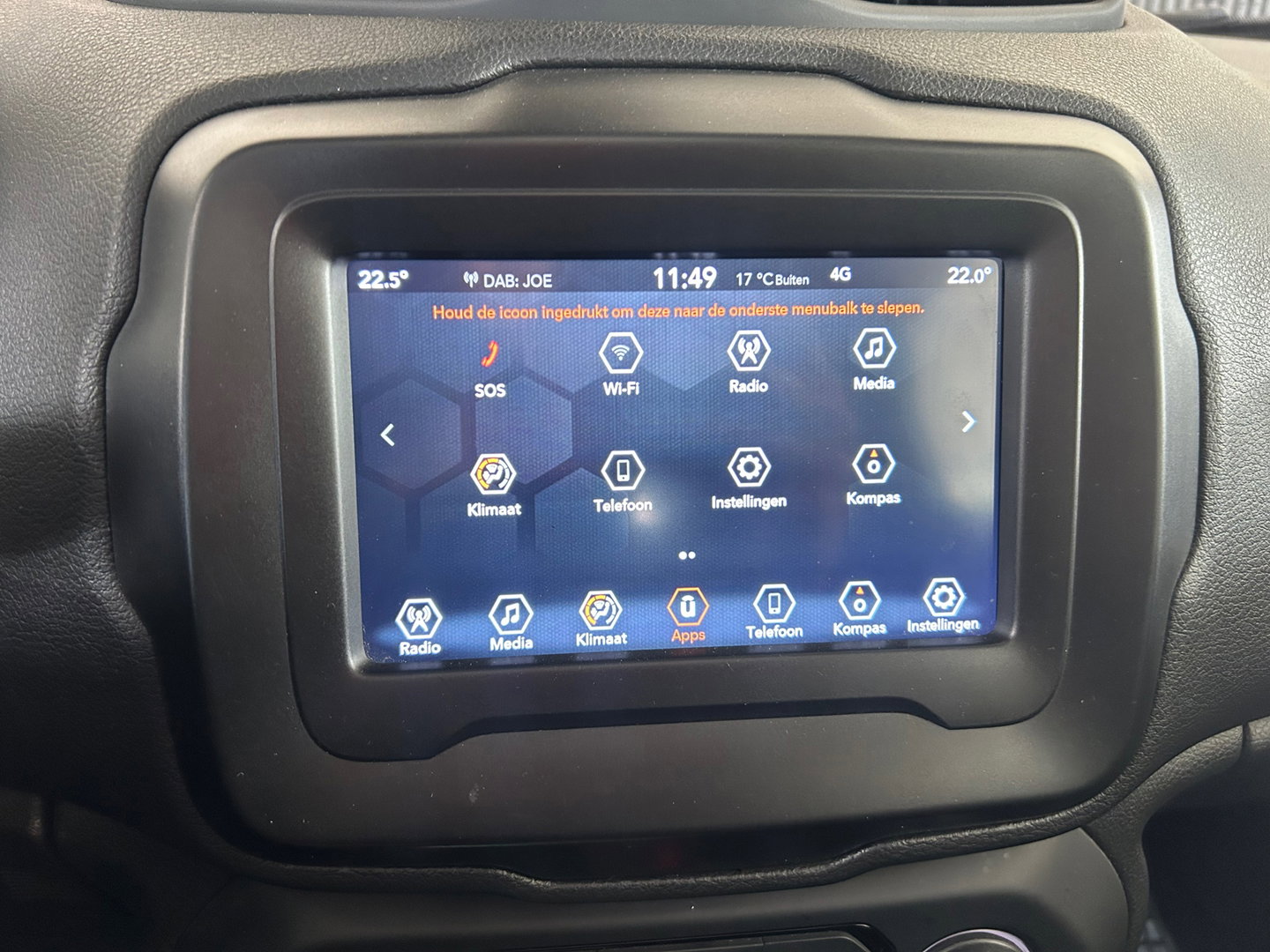 Jeep Renegade 1.3T DDCT Limited | AUTOMAAT | CARPLAY | STOELVERWARMING | ADAPTIVE CRUISE | CLIMATE CONTROL | PARK ASSIST