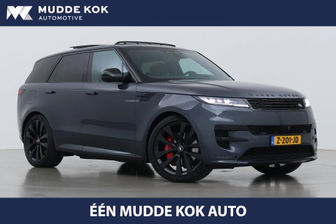 Land Rover Range Rover Sport 3.0 P510e First Edition | 23 Inch | Rear Seat Entertainment | Trekhaak | Panoramadak | 360° Camera | Meridian 3D | Massage