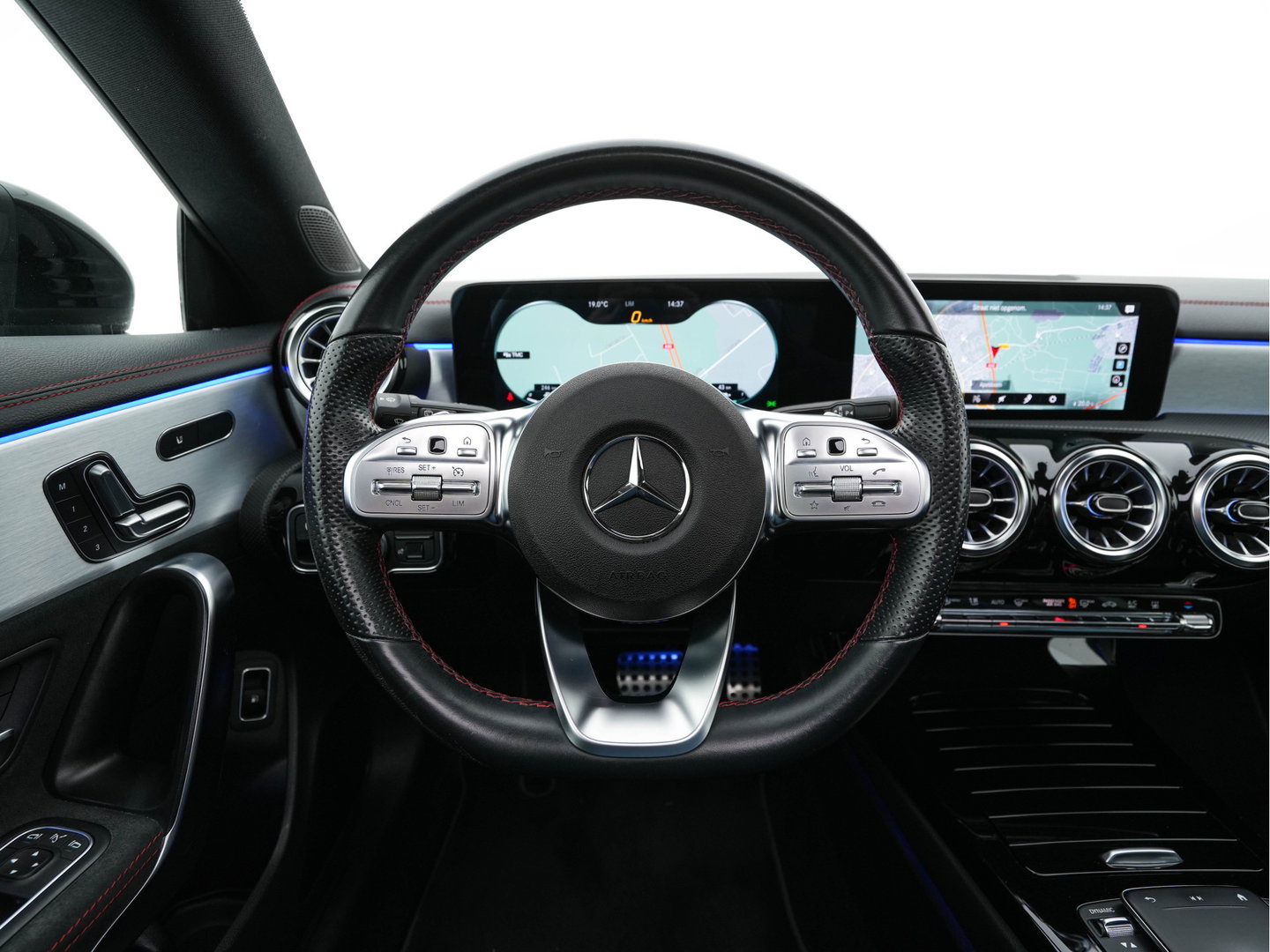 Mercedes-Benz CLA-Klasse Shooting Brake 250 e AMG-Styling Limited Business Solution (Plug-in) {SoH-95%} (INCL-BTW) Aut. *PANO | LEATHER-MICROFIBRE | MEMORY-PACK | MULTIBEAM-LED | BLINDSPOT | HEATED-SPORTSEATS | AMBIENTLIGHT | KEYLESS | DIGI-COCKPIT | DAB+ | NAVI-FULLMAP | CAMERA