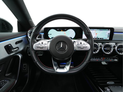 Mercedes-Benz CLA-Klasse Shooting Brake 250 e AMG-Styling Limited Business Solution (Plug-in) {SoH-95%} (INCL-BTW) Aut. *PANO | LEATHER-MICROFIBRE | MEMORY-PACK | MULTIBEAM-LED | BLINDSPOT | HEATED-SPORTSEATS | AMBIENTLIGHT | KEYLESS | DIGI-COCKPIT | DAB+ | NAVI-FULLMAP | CAMERA
