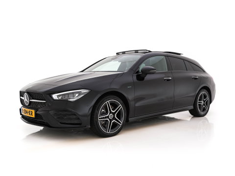 Mercedes-Benz CLA-Klasse Shooting Brake 250 e AMG-Styling Limited Business Solution (Plug-in) {SoH-95%} (INCL-BTW) Aut. *PANO | LEATHER-MICROFIBRE | MEMORY-PACK | MULTIBEAM-LED | BLINDSPOT | HEATED-SPORTSEATS | AMBIENTLIGHT | KEYLESS | DIGI-COCKPIT | DAB+ | NAVI-FULLMAP | CAMERA