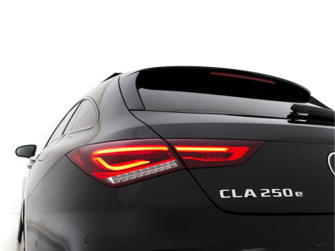 Mercedes-Benz CLA-Klasse Shooting Brake 250 e AMG-Styling Limited Business Solution (Plug-in) {SoH-95%} (INCL-BTW) Aut. *PANO | LEATHER-MICROFIBRE | MEMORY-PACK | MULTIBEAM-LED | BLINDSPOT | HEATED-SPORTSEATS | AMBIENTLIGHT | KEYLESS | DIGI-COCKPIT | DAB+ | NAVI-FULLMAP | CAMERA