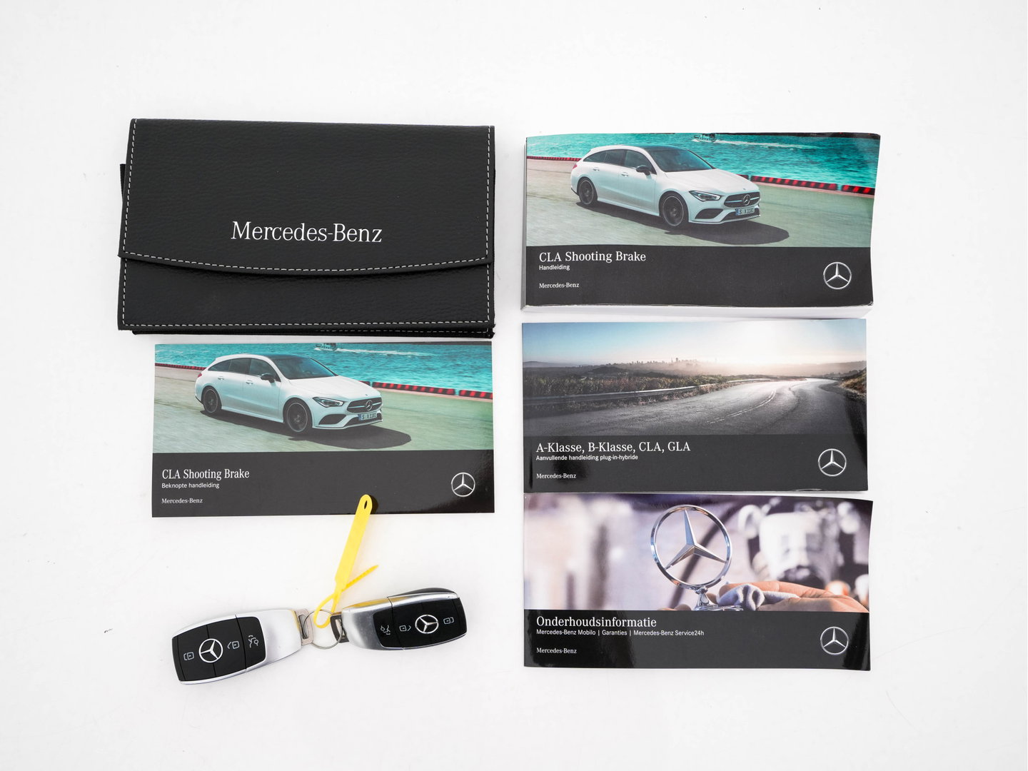 Mercedes-Benz CLA-Klasse Shooting Brake 250 e AMG-Styling Limited Business Solution (Plug-in) {SoH-95%} (INCL-BTW) Aut. *PANO | LEATHER-MICROFIBRE | MEMORY-PACK | MULTIBEAM-LED | BLINDSPOT | HEATED-SPORTSEATS | AMBIENTLIGHT | KEYLESS | DIGI-COCKPIT | DAB+ | NAVI-FULLMAP | CAMERA