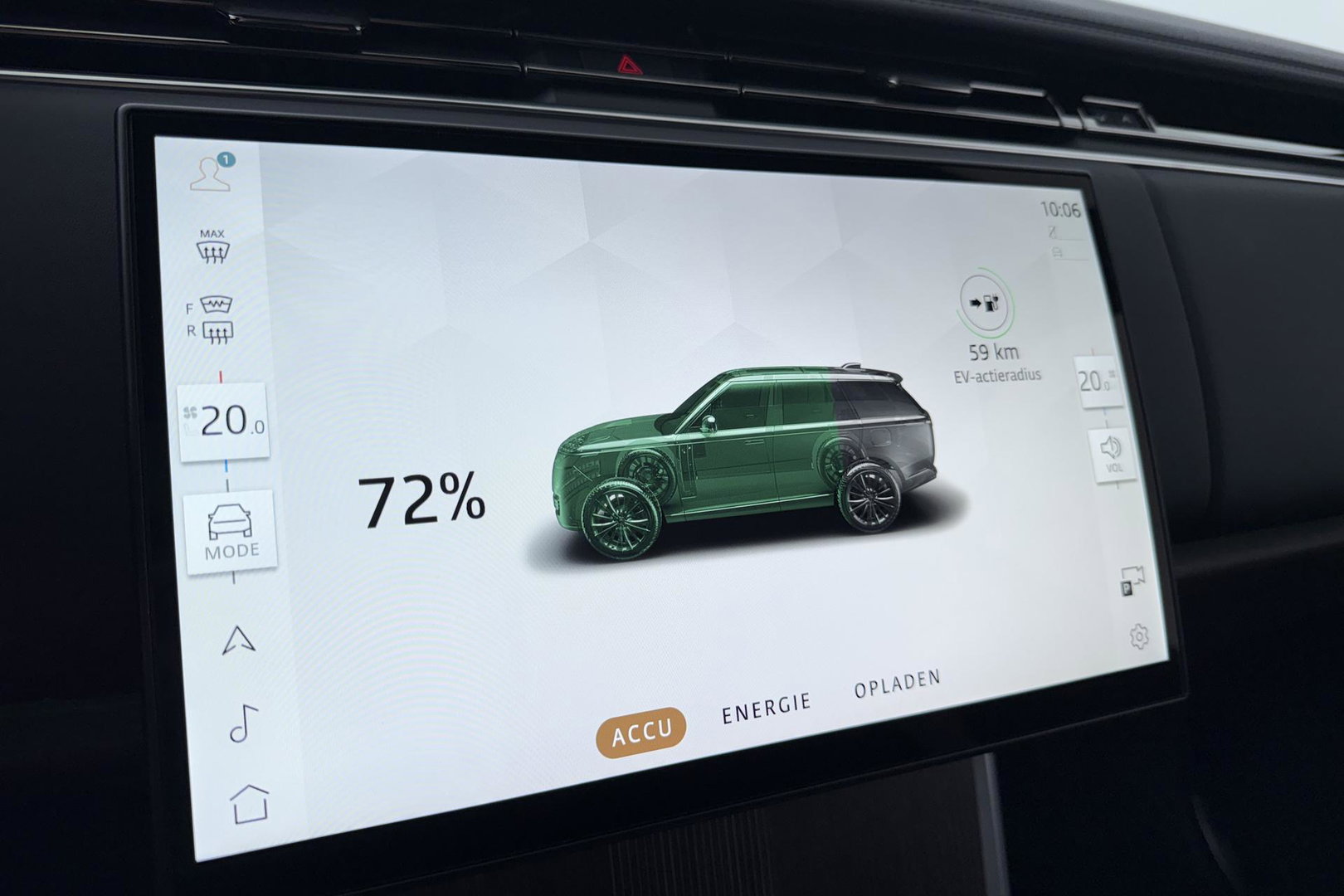 Land Rover Range Rover P550e Autobiography | Meridian Signature | Clearsight | Ventilatie+Massage | Panoramadak | Luchtvering | Koelbox