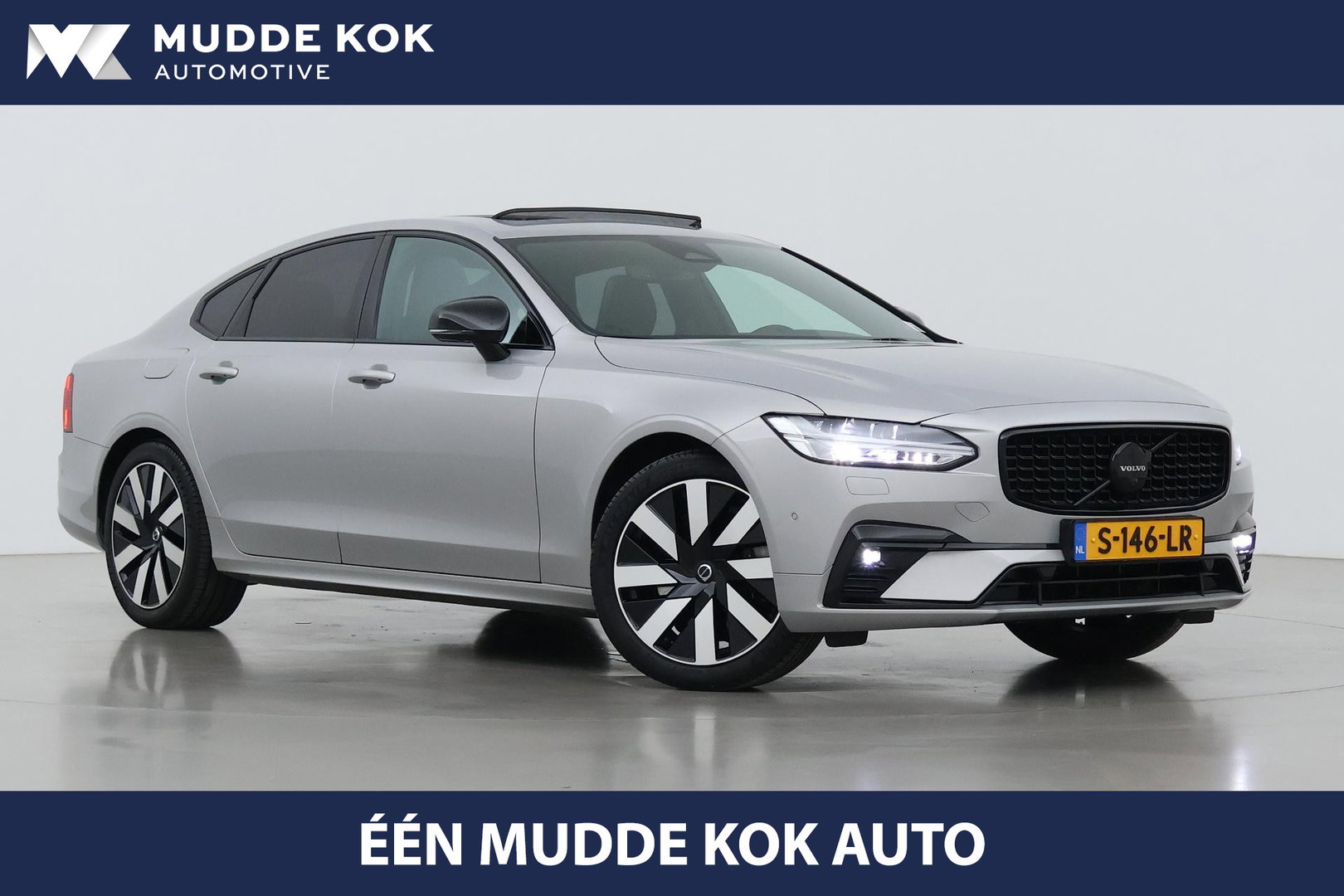 Volvo S90 2.0 B5 Ultimate Dark | Bowers&Wilkins | Luchtvering | Panoramadak | Trekhaak | 360° Camera | Head-Up | Stoel+Stuurverwarming | ACC