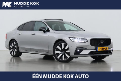 Volvo S90 2.0 B5 Ultimate Dark | Bowers&Wilkins | Luchtvering | Panoramadak | Trekhaak | 360° Camera | Head-Up | Stoel+Stuurverwarming | ACC