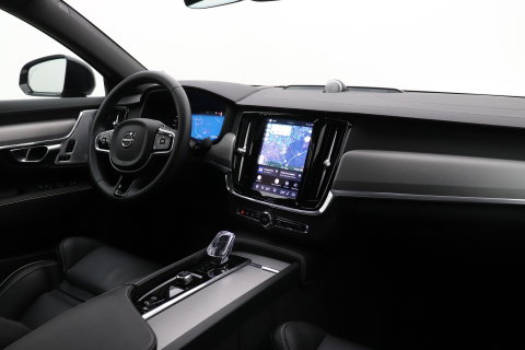 Volvo S90 2.0 B5 Ultimate Dark | Bowers&Wilkins | Luchtvering | Panoramadak | Trekhaak | 360° Camera | Head-Up | Stoel+Stuurverwarming | ACC